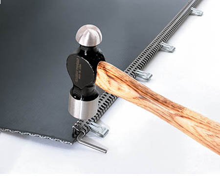 AlligatorLacingOnBeltHammer_inst Alligator® Lacing Fastening System