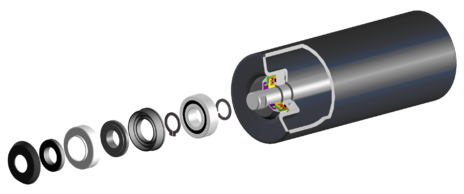 JWCR-STEEL(6204 4in1) JIMWAY Steel Roller